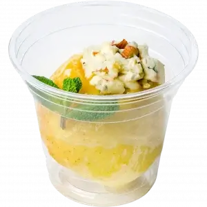 Печена груша з ДорБлю та горіхами